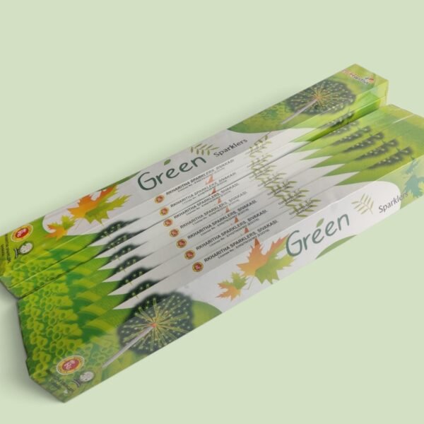 15 CM Green Sparklers