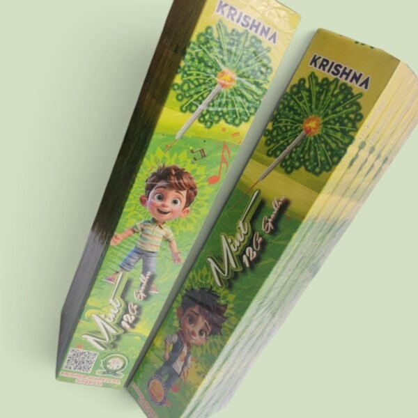 12 CM Green Sparklers